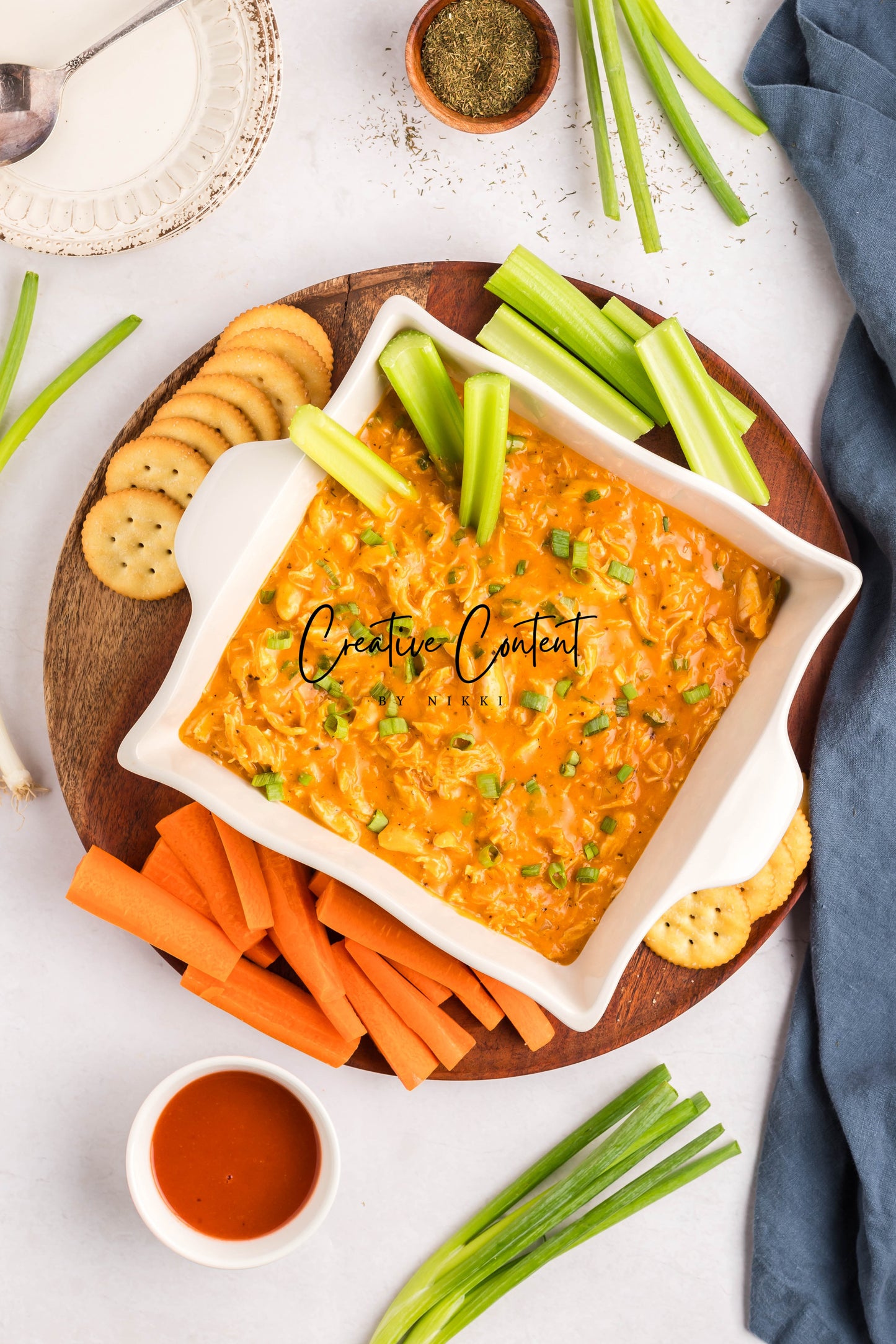 Dairy-Free Creamy Buffalo Chicken Dip - Exclusive