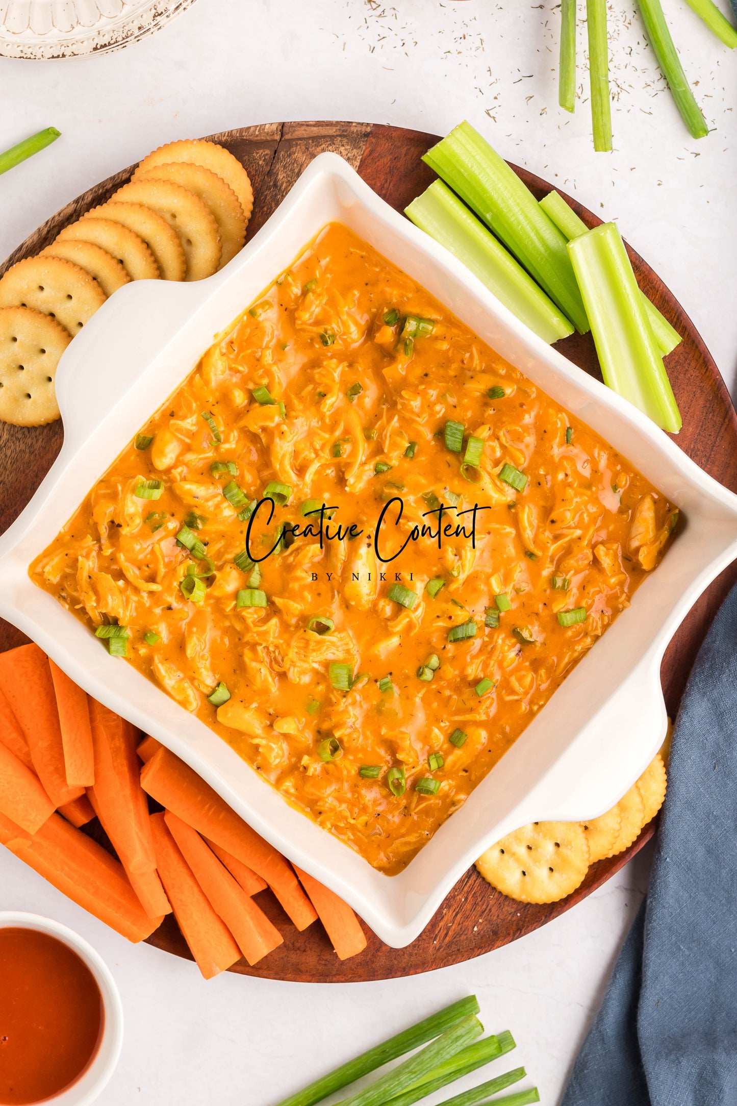 Dairy-Free Creamy Buffalo Chicken Dip - Exclusive