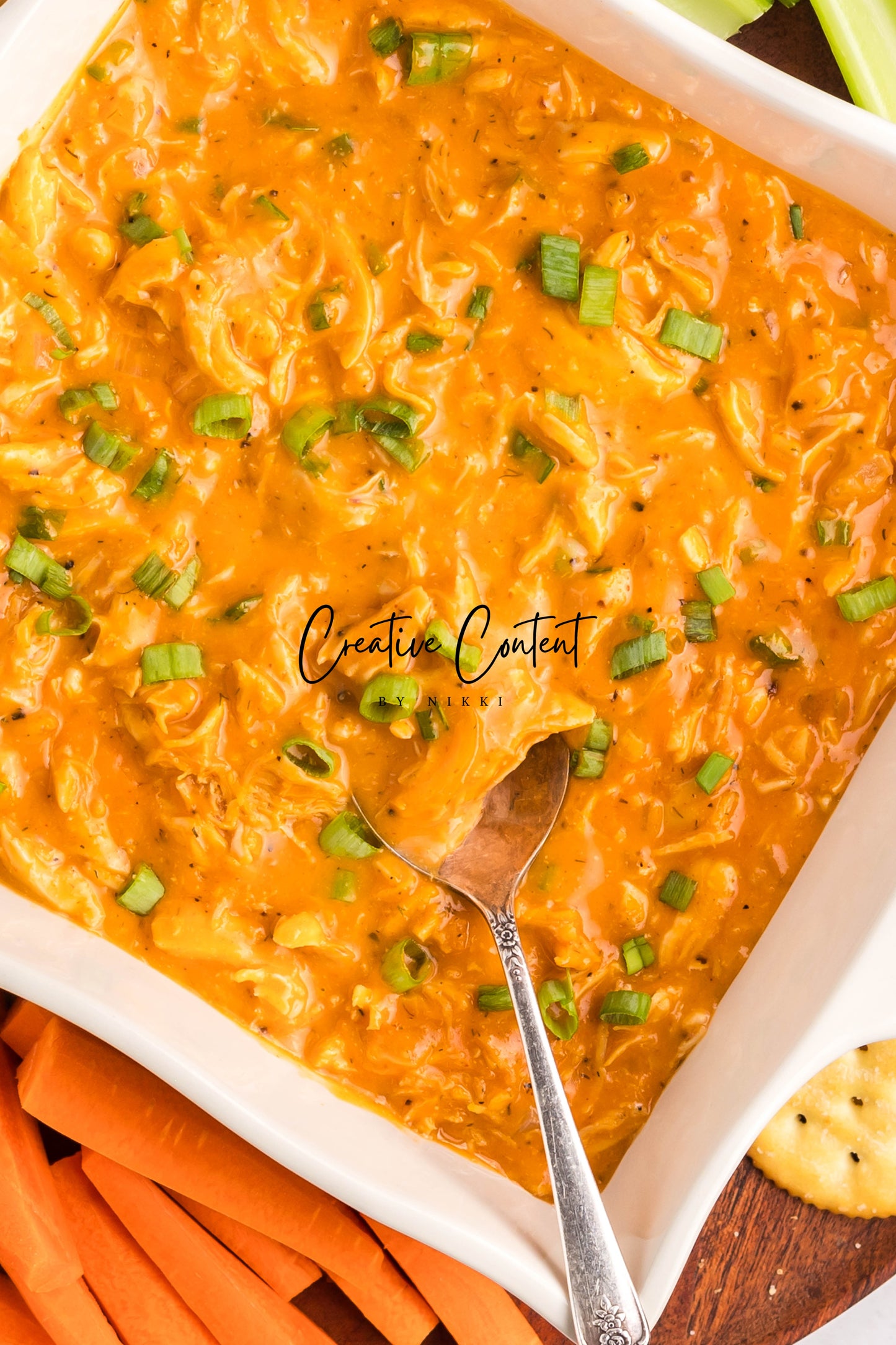 Dairy-Free Creamy Buffalo Chicken Dip - Exclusive