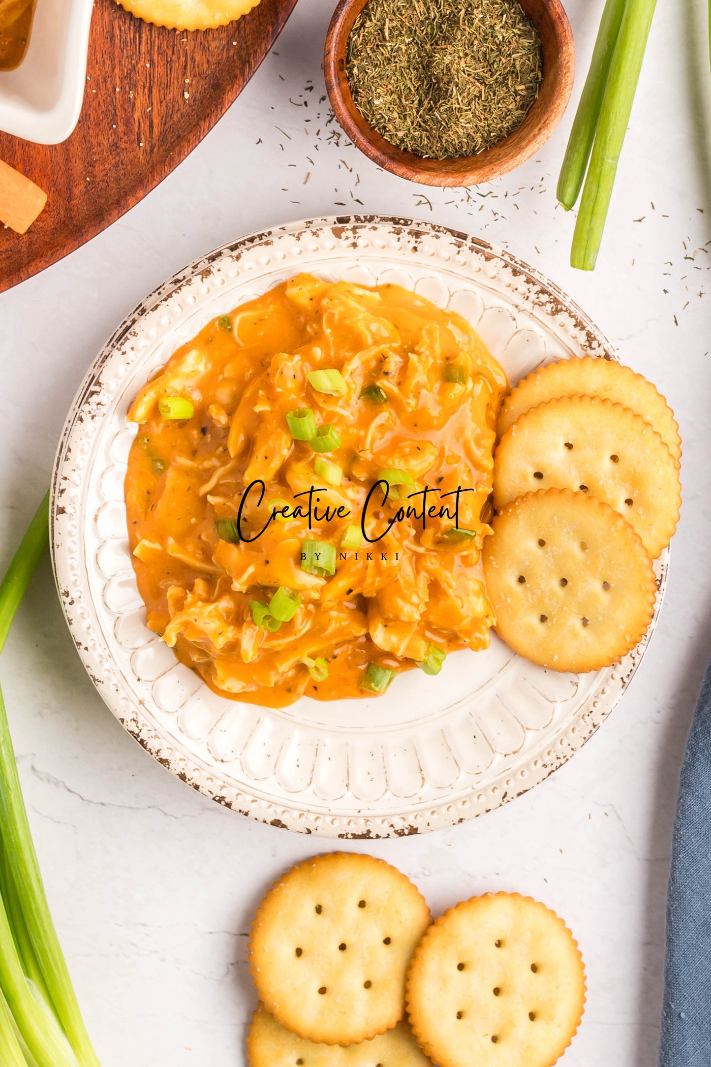 Dairy-Free Creamy Buffalo Chicken Dip - Exclusive