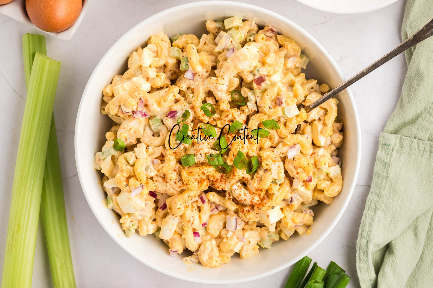 Deviled Egg Pasta Salad - Set 1 of 2