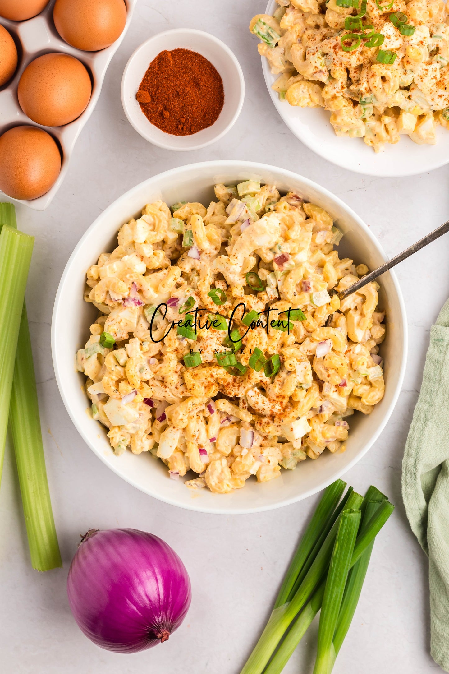 Deviled Egg Pasta Salad - Set 1 of 2