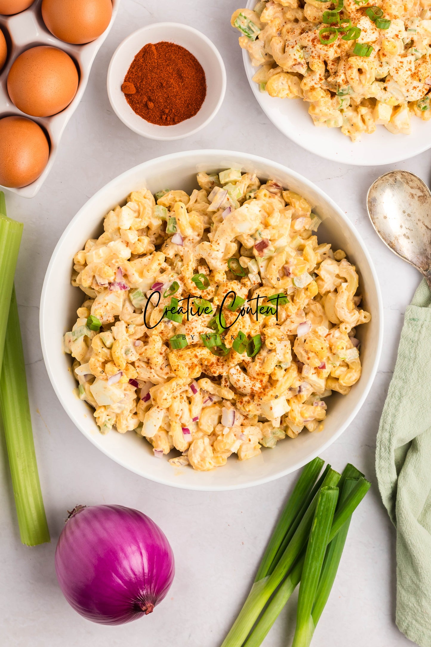 Deviled Egg Pasta Salad - Set 1 of 2