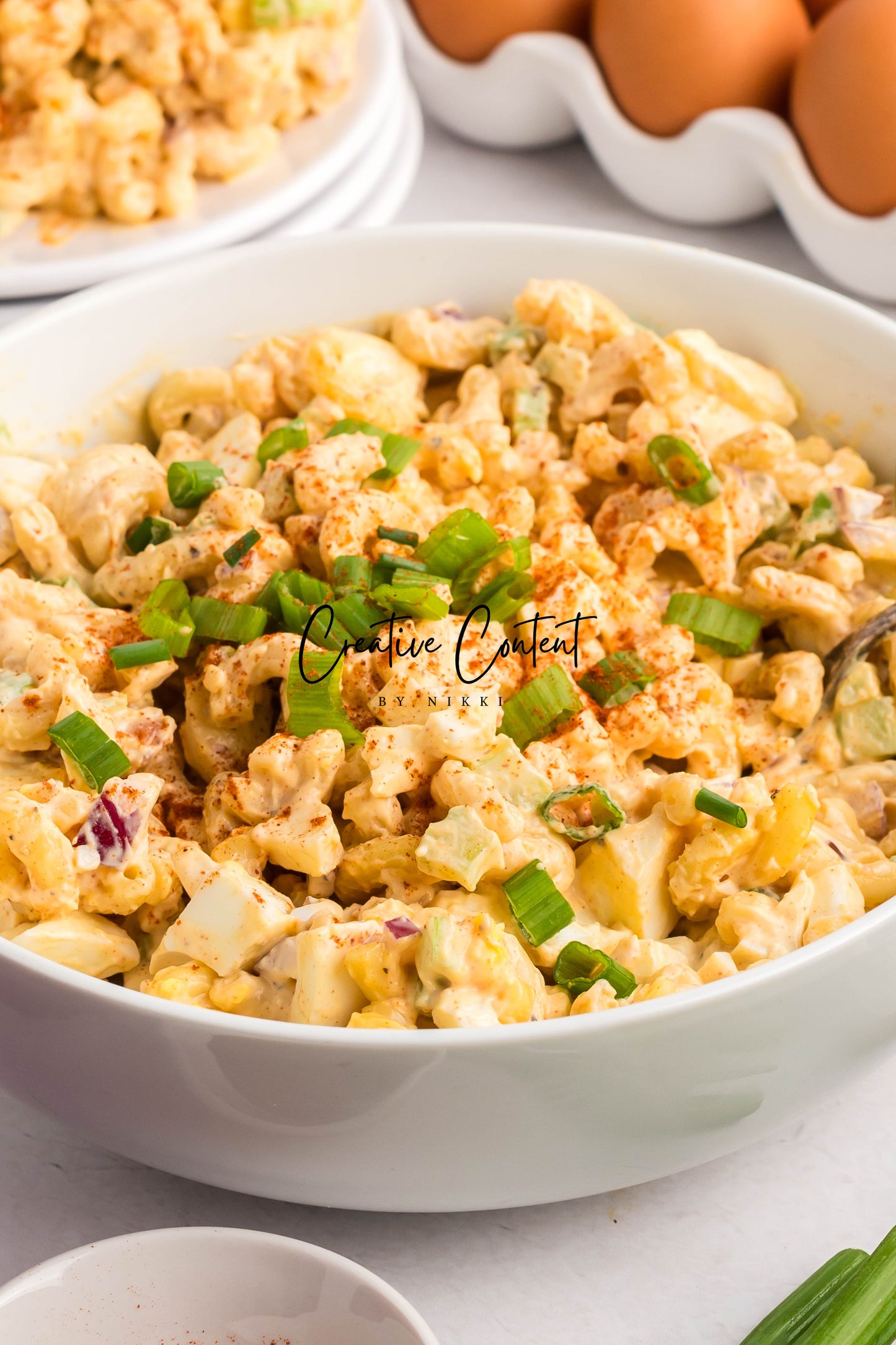 Deviled Egg Pasta Salad - Set 1 of 2