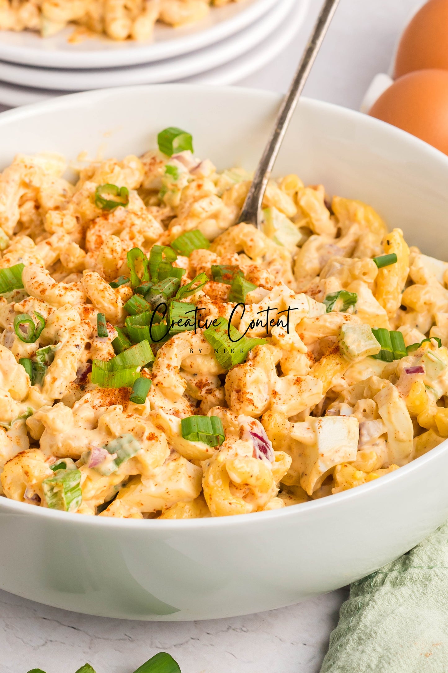 Deviled Egg Pasta Salad - Set 1 of 2