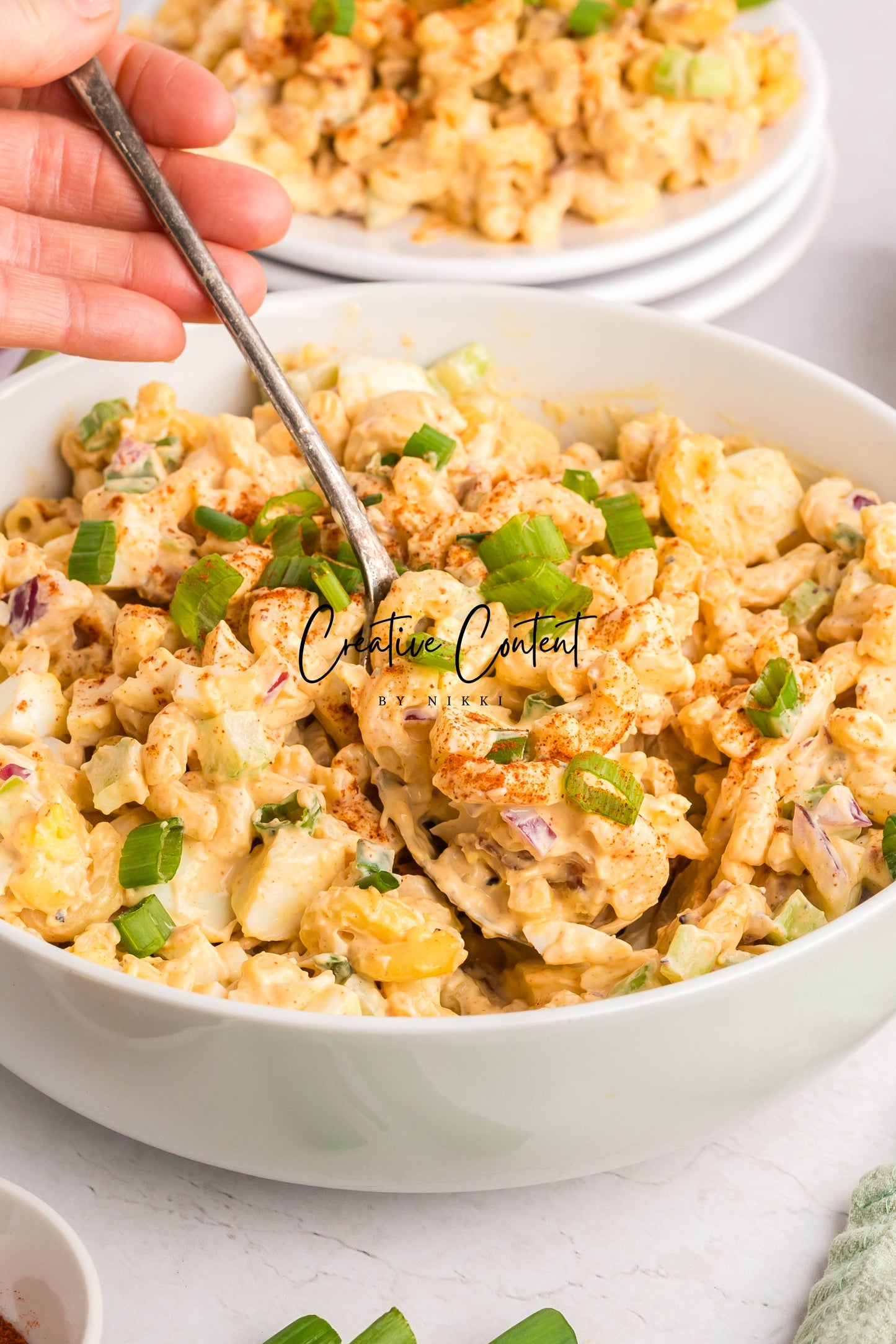 Deviled Egg Pasta Salad - Set 1 of 2