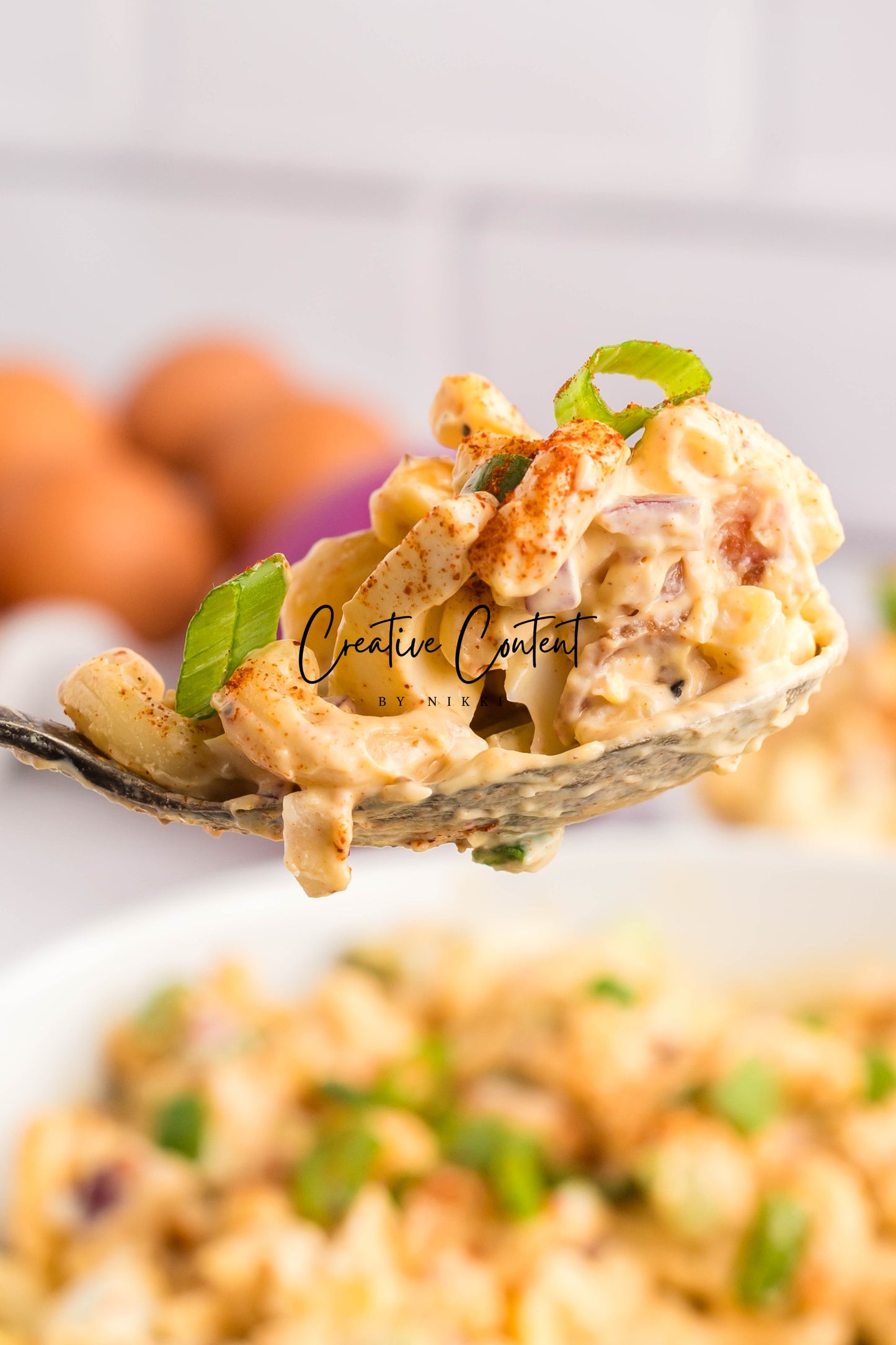 Deviled Egg Pasta Salad - Set 1 of 2