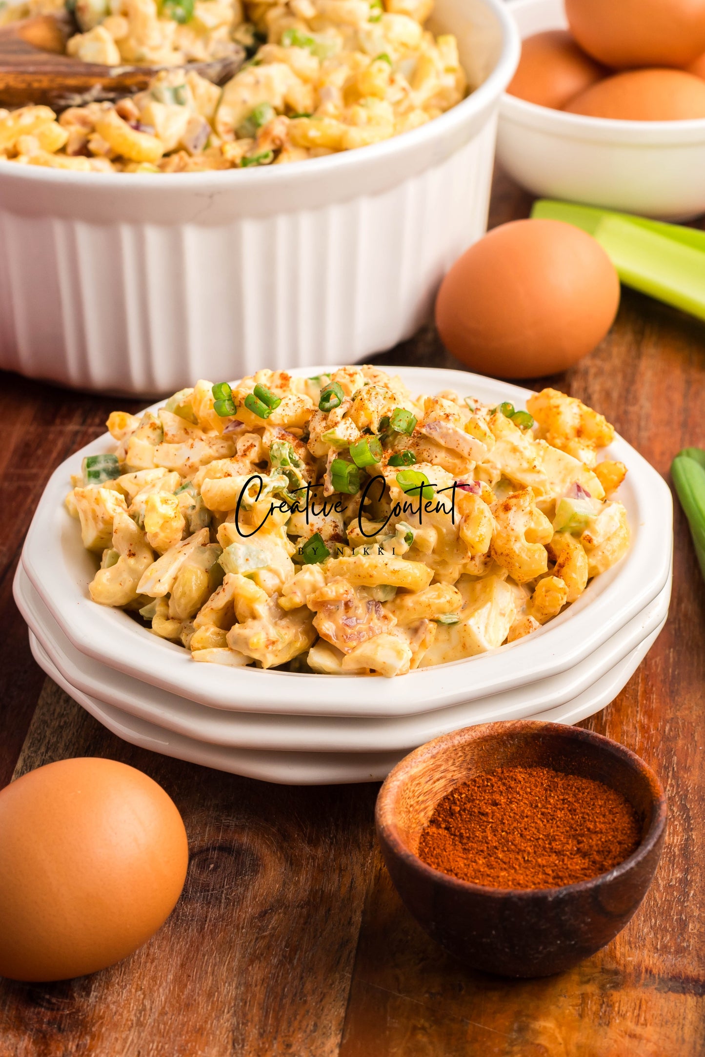 Deviled Egg Pasta Salad - Set 2 of 2