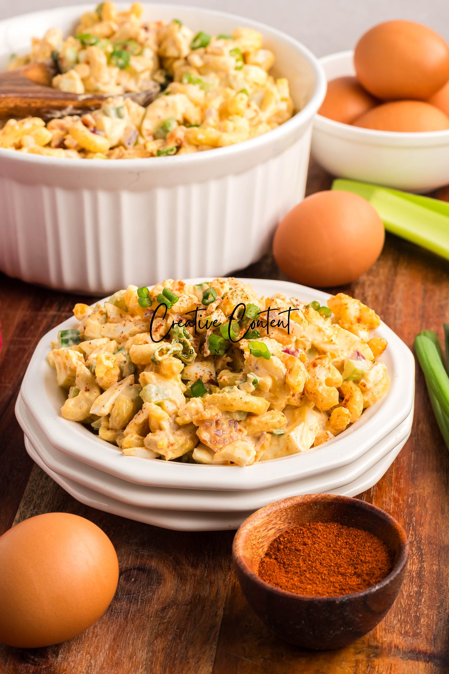 Deviled Egg Pasta Salad - Set 2 of 2