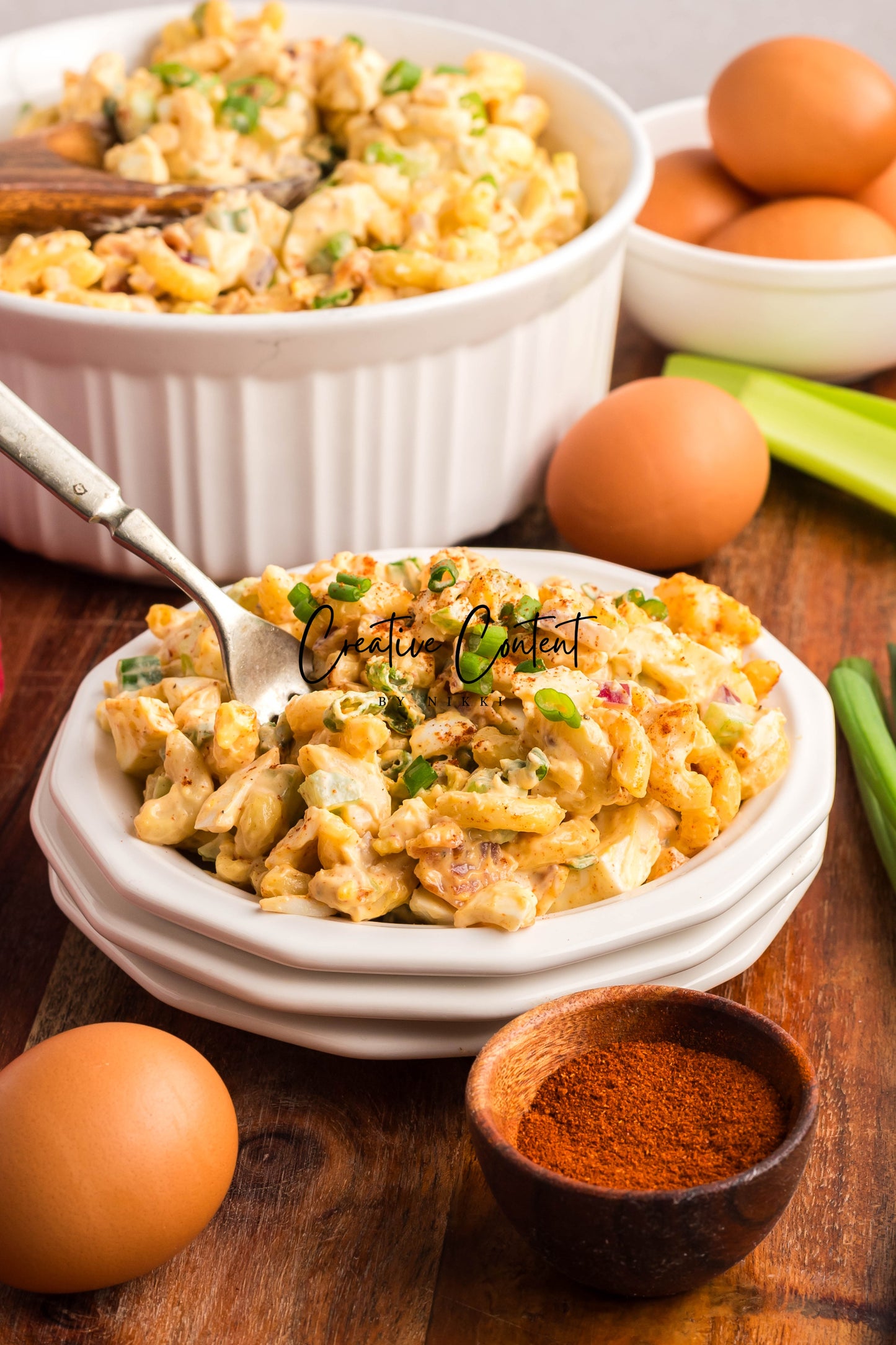 Deviled Egg Pasta Salad - Set 2 of 2