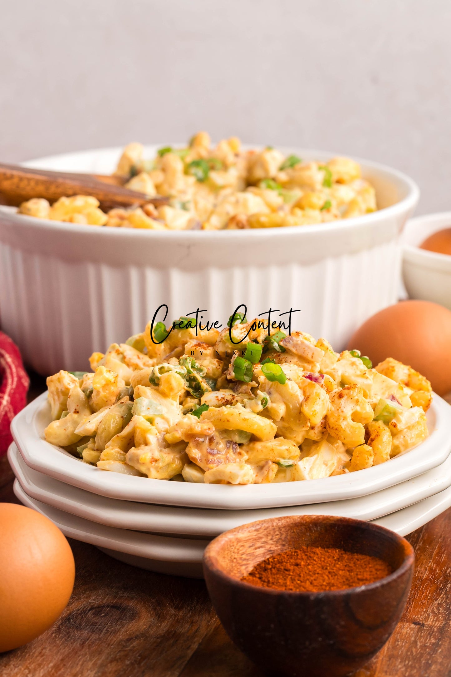 Deviled Egg Pasta Salad - Set 2 of 2