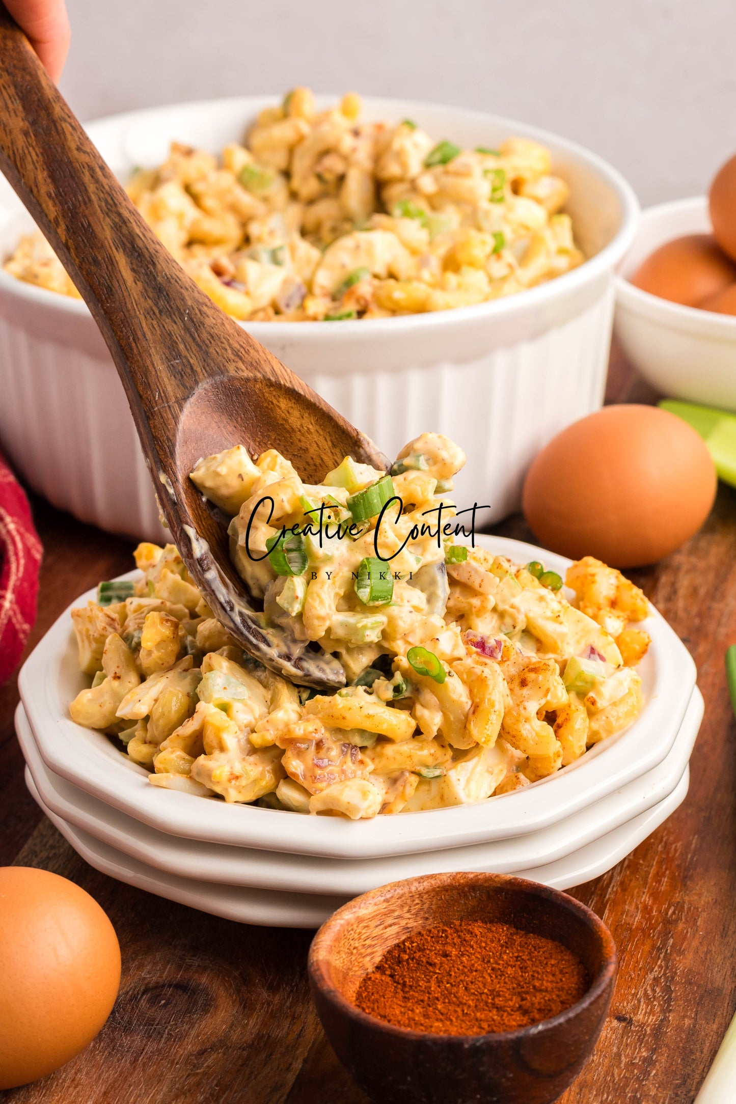 Deviled Egg Pasta Salad - Set 2 of 2
