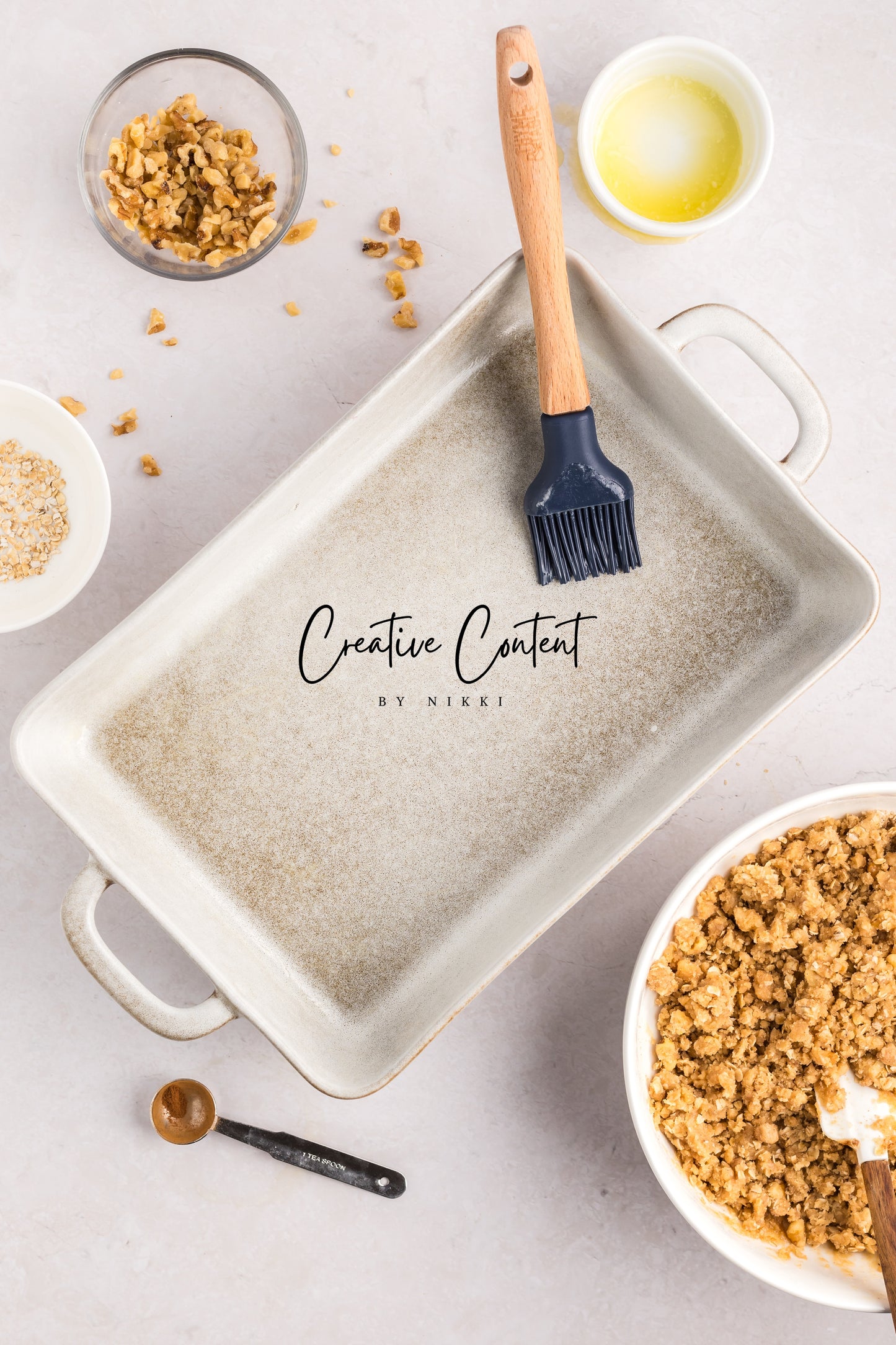 Easy Cherry Crumble- Set 1 of 2