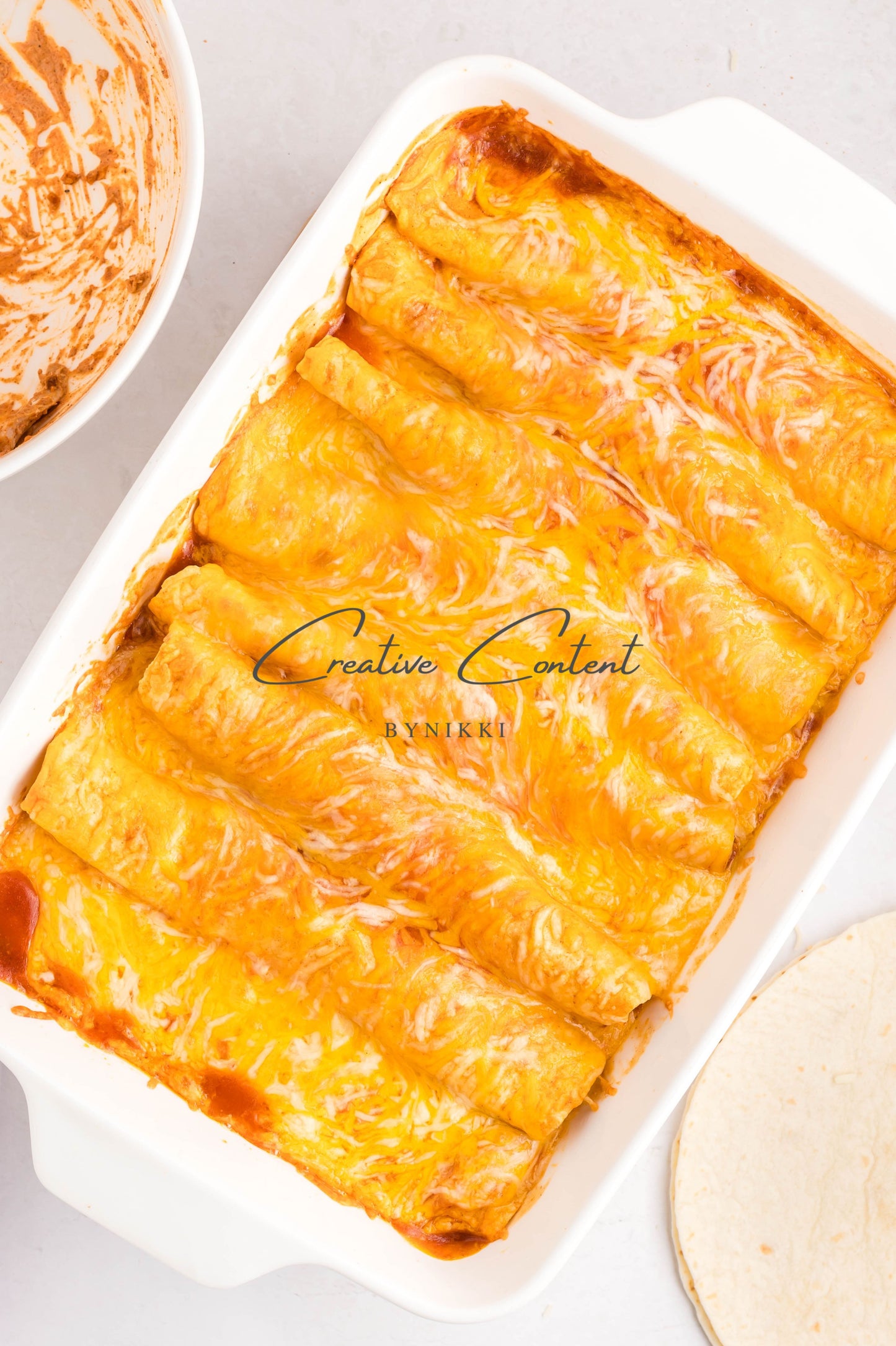 Easy Chicken Enchiladas -  Exclusive
