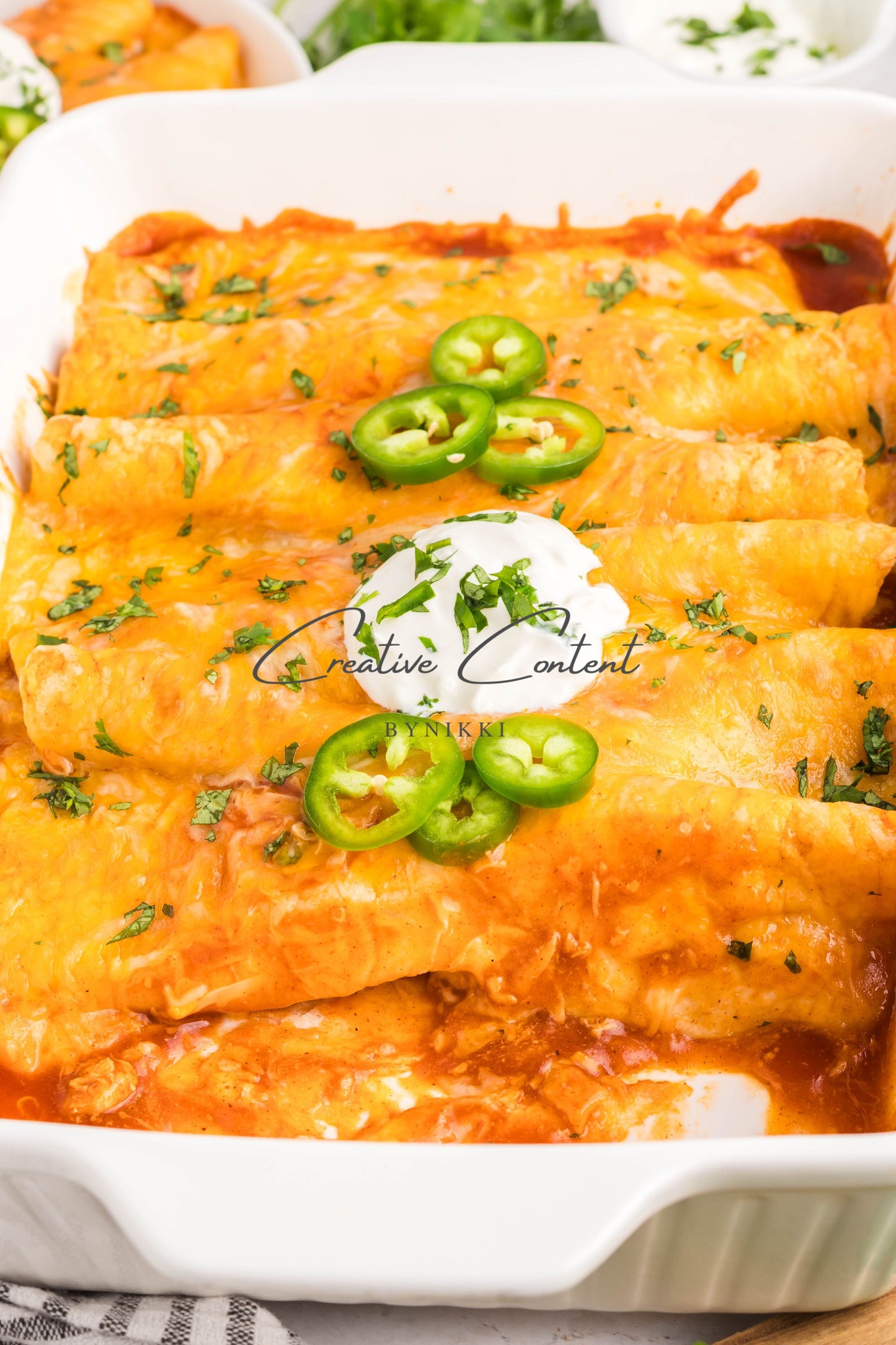 Easy Chicken Enchiladas -  Exclusive