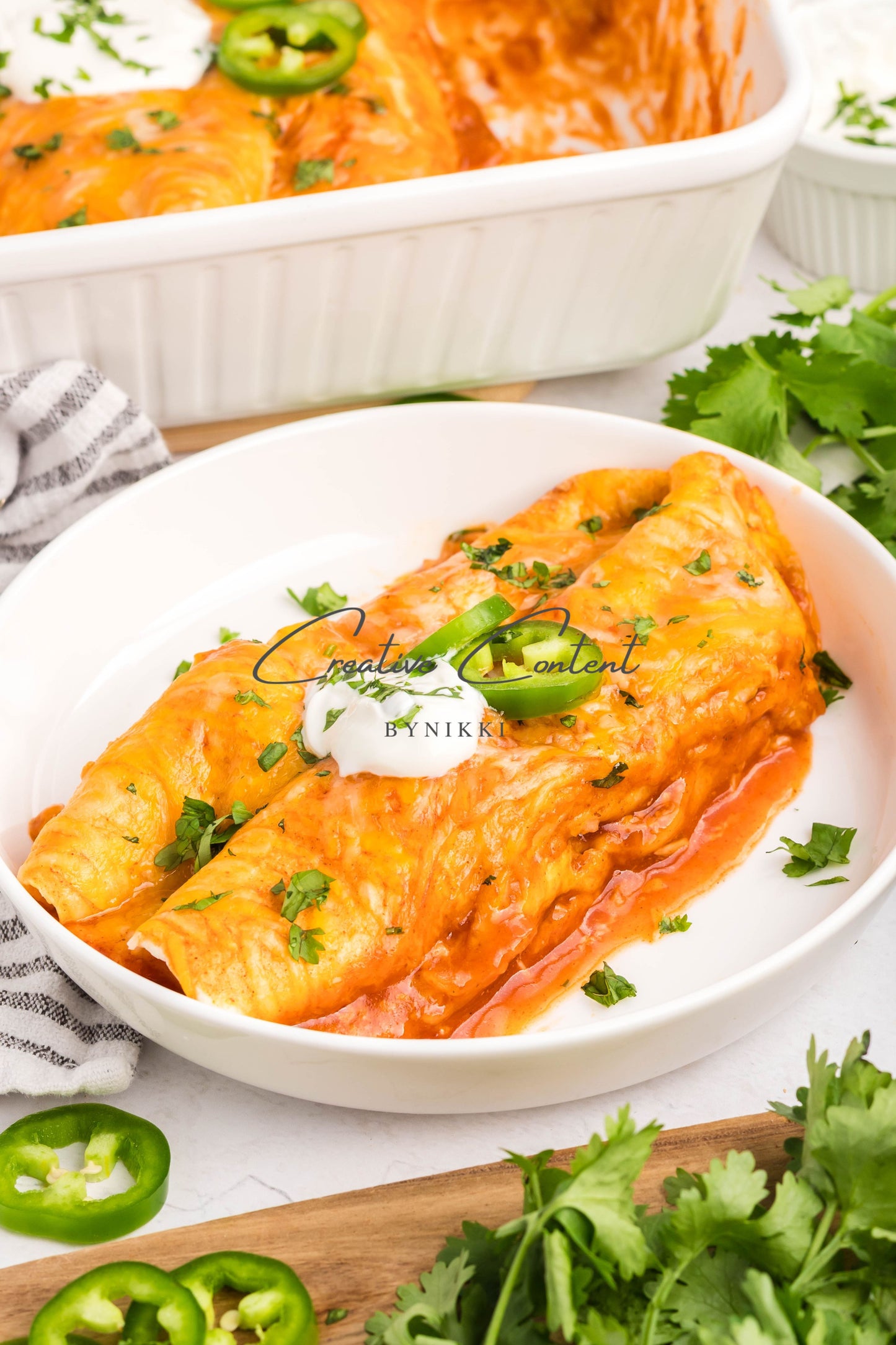Easy Chicken Enchiladas -  Exclusive