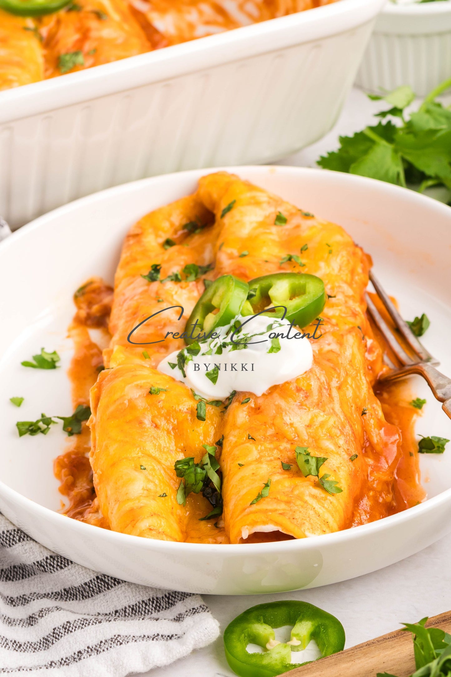Easy Chicken Enchiladas -  Exclusive