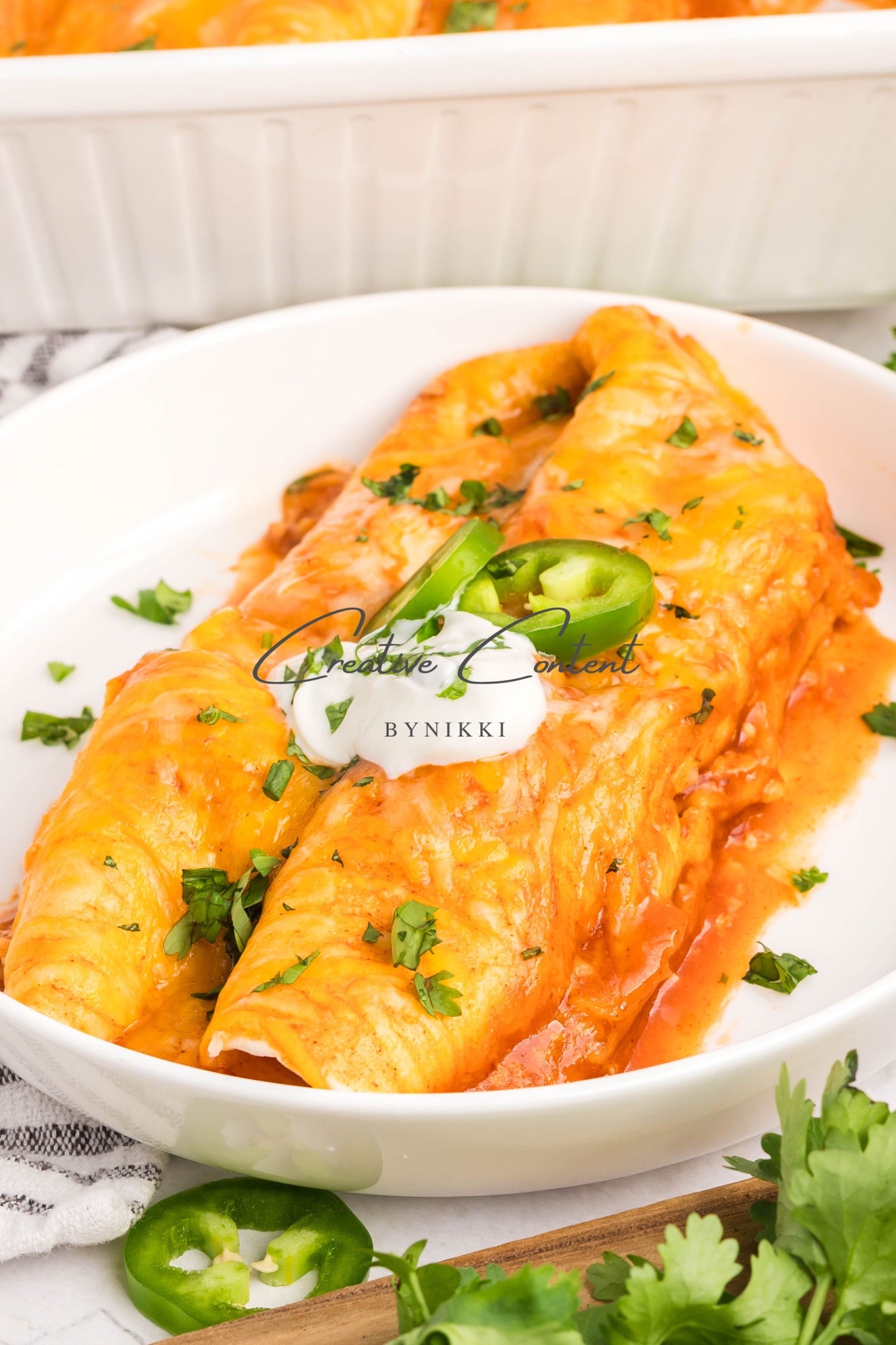 Easy Chicken Enchiladas -  Exclusive