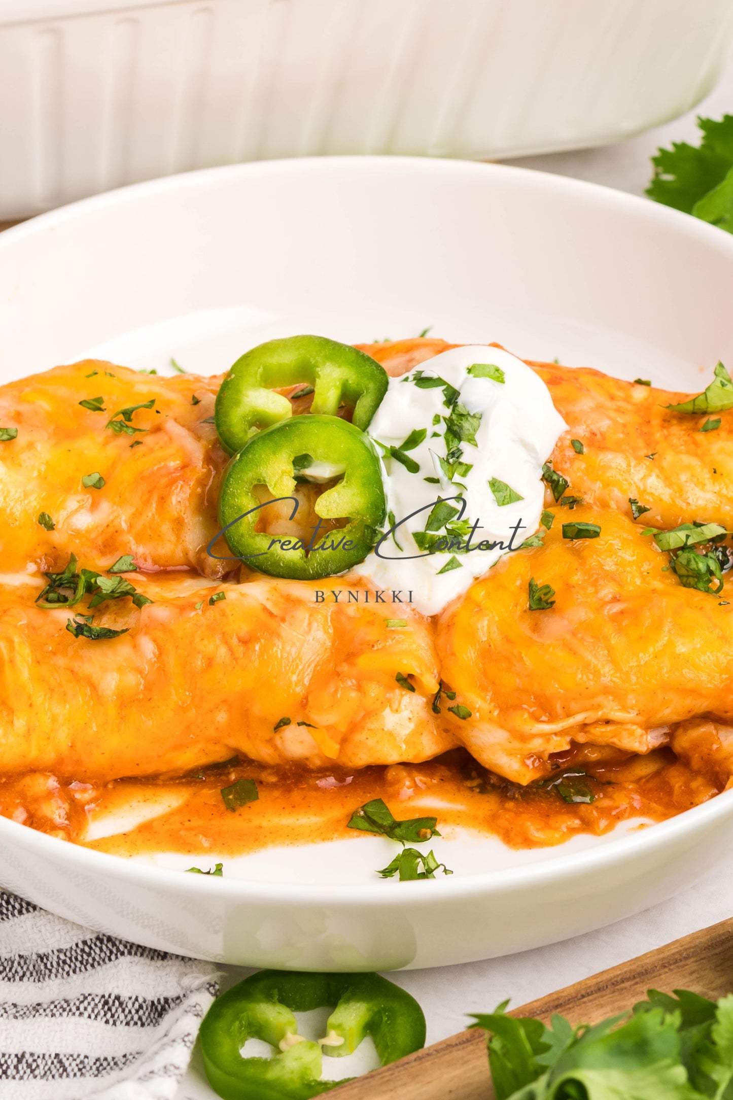 Easy Chicken Enchiladas -  Exclusive