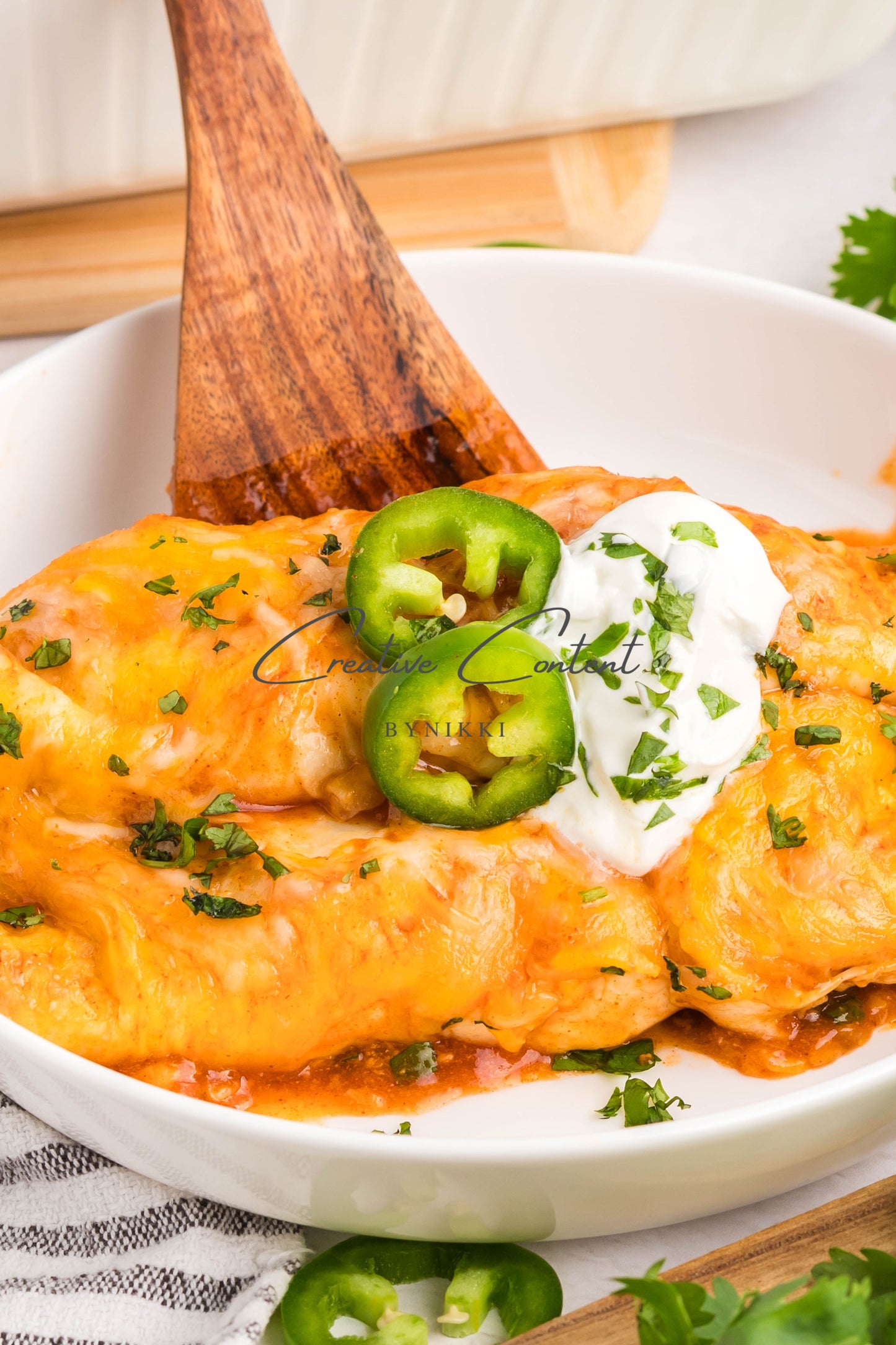 Easy Chicken Enchiladas -  Exclusive