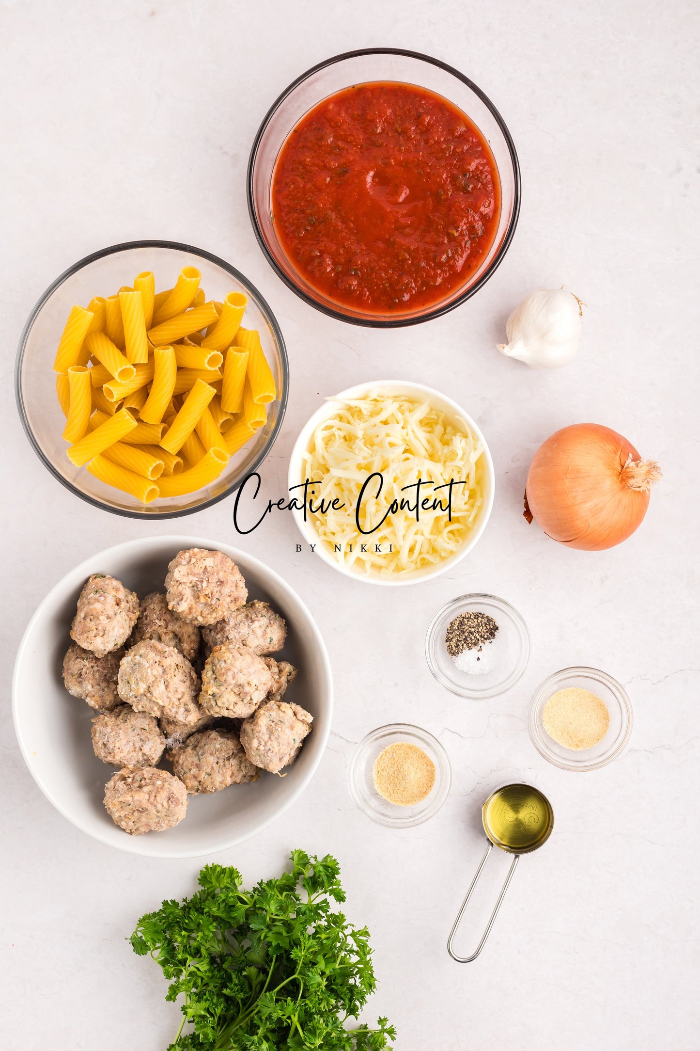 Easy Meatballs and Pasta Bake - Exclusive