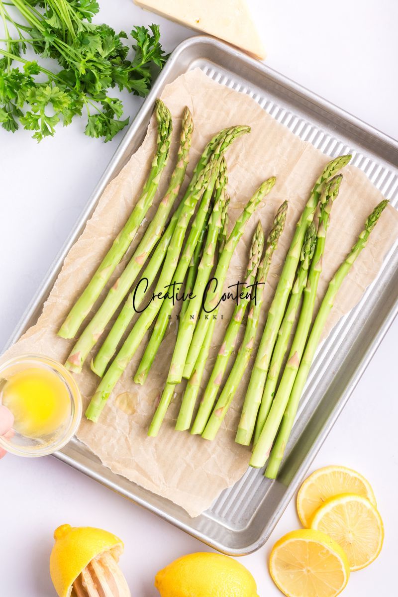 Easy Oven Roasted Asparagus - Set 1 of 2