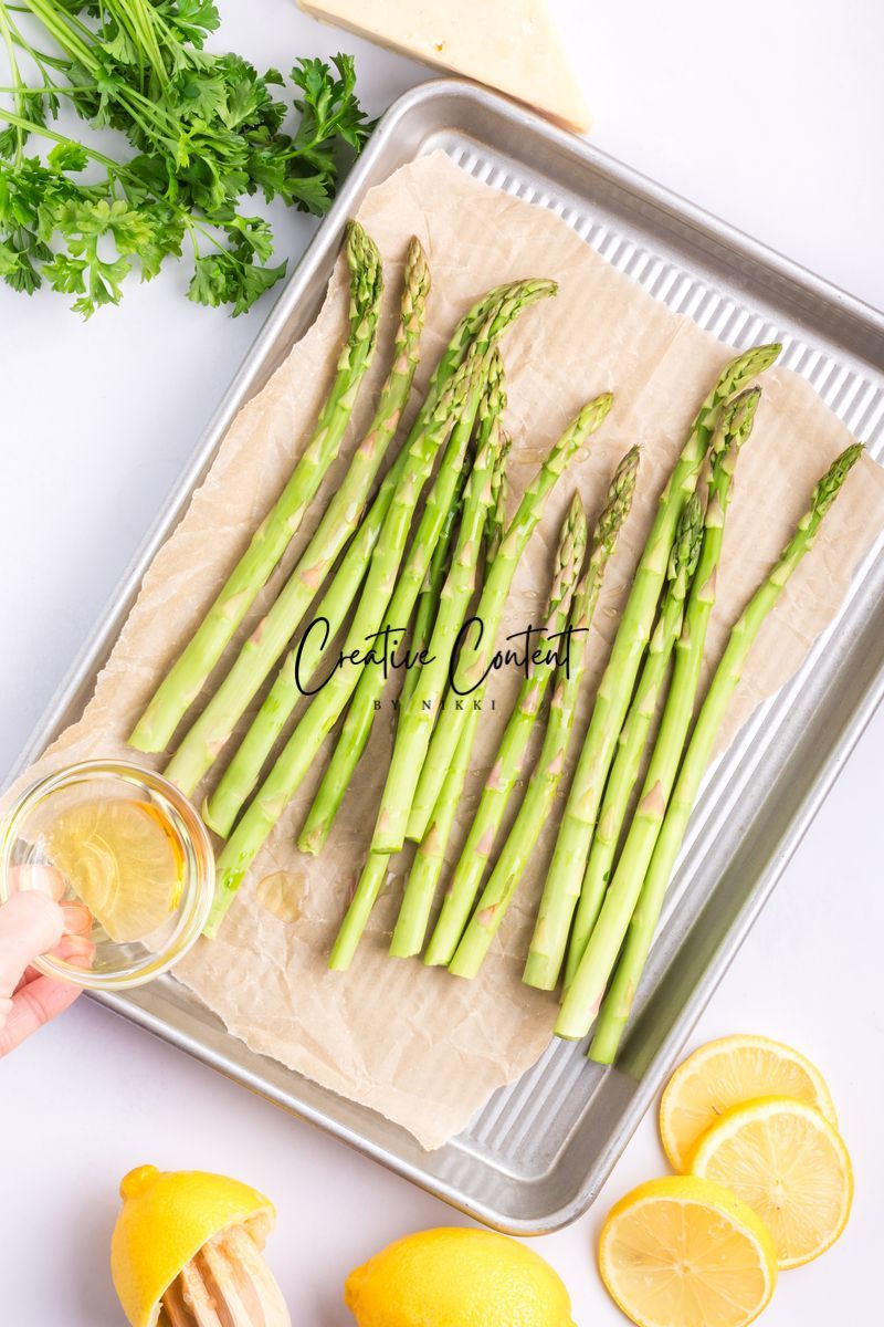 Easy Oven Roasted Asparagus - Set 1 of 2