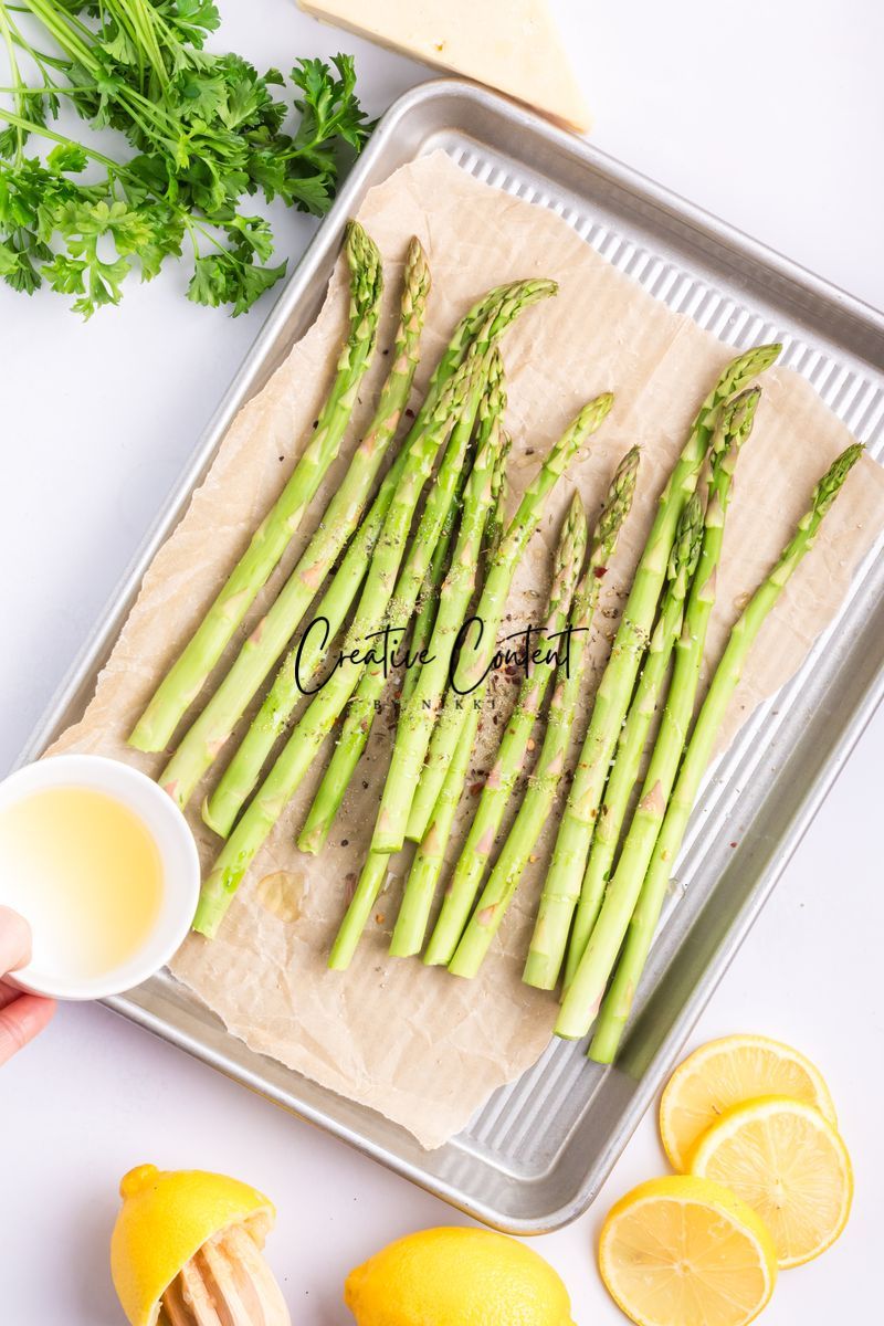 Easy Oven Roasted Asparagus - Set 1 of 2
