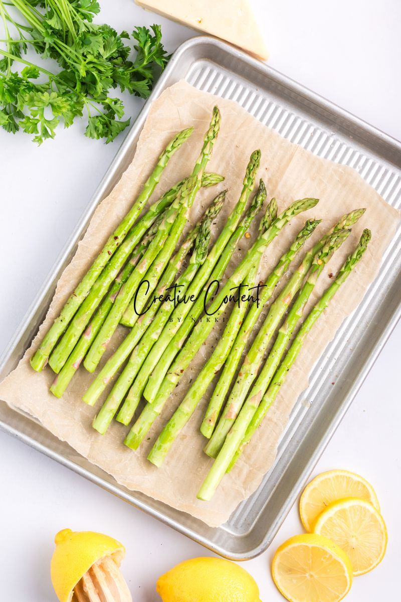 Easy Oven Roasted Asparagus - Set 1 of 2