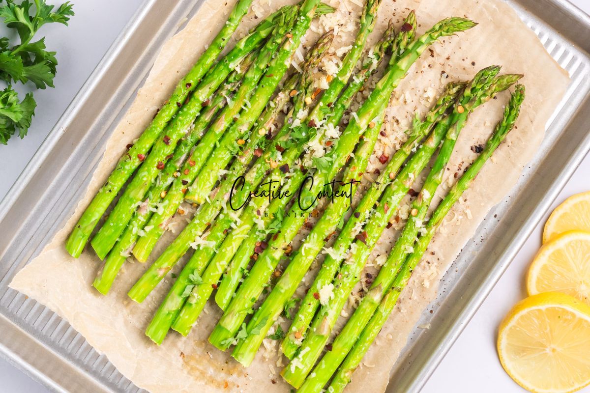 Easy Oven Roasted Asparagus - Set 1 of 2