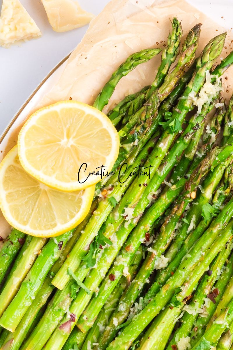Easy Oven Roasted Asparagus - Set 1 of 2