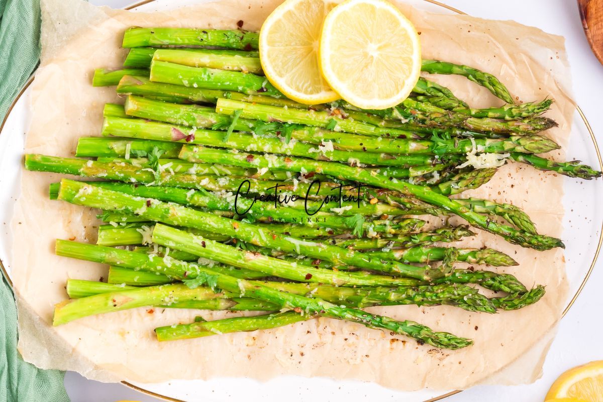 Easy Oven Roasted Asparagus - Set 1 of 2
