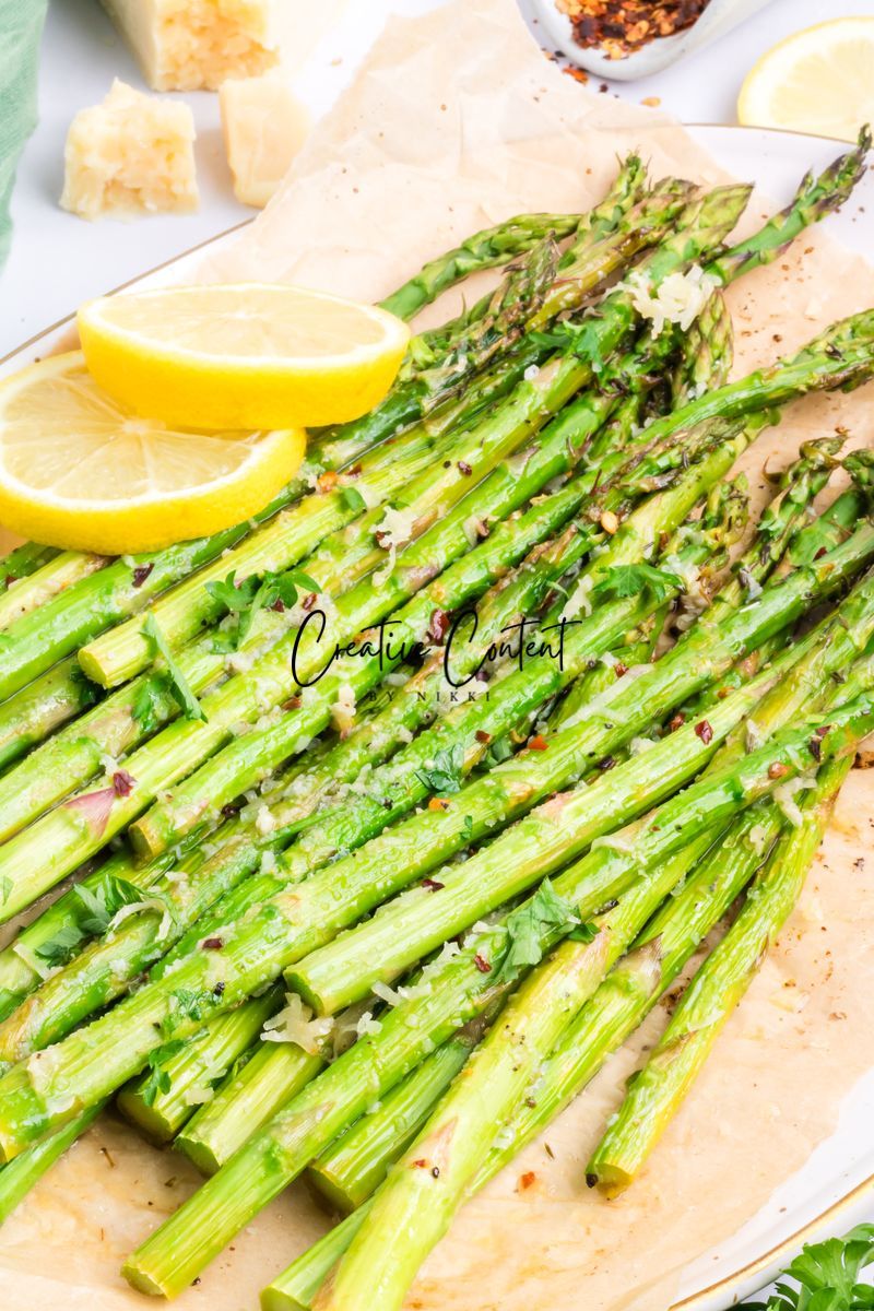 Easy Oven Roasted Asparagus - Set 1 of 2