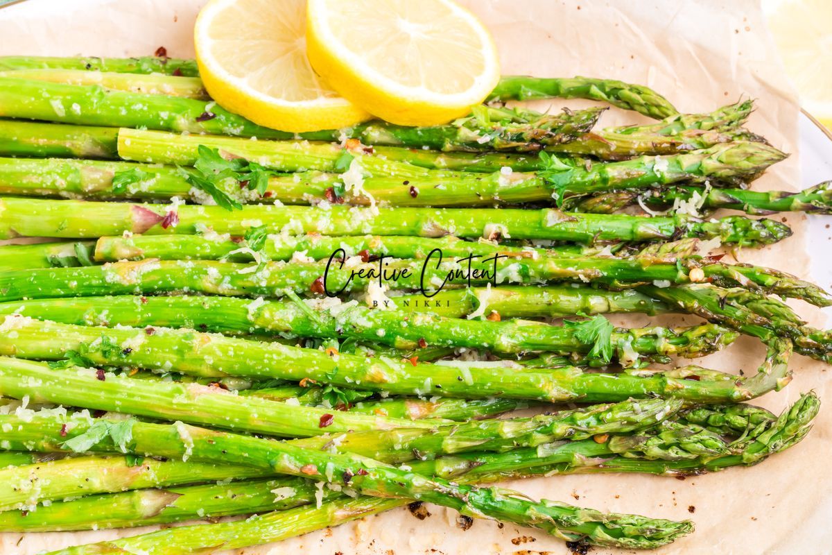 Easy Oven Roasted Asparagus - Set 1 of 2