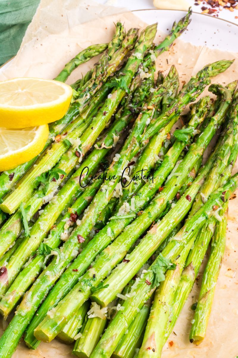 Easy Oven Roasted Asparagus - Set 1 of 2