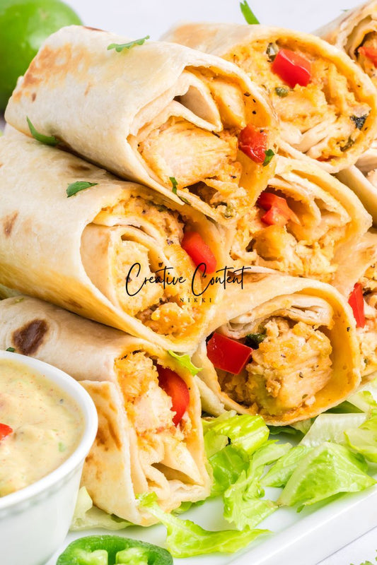 Firecracker Chicken Wraps - Set 1 of 2