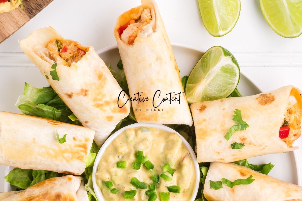 Firecracker Chicken Wraps - Set 2 of 2