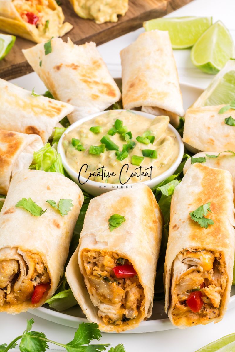 Firecracker Chicken Wraps - Set 2 of 2