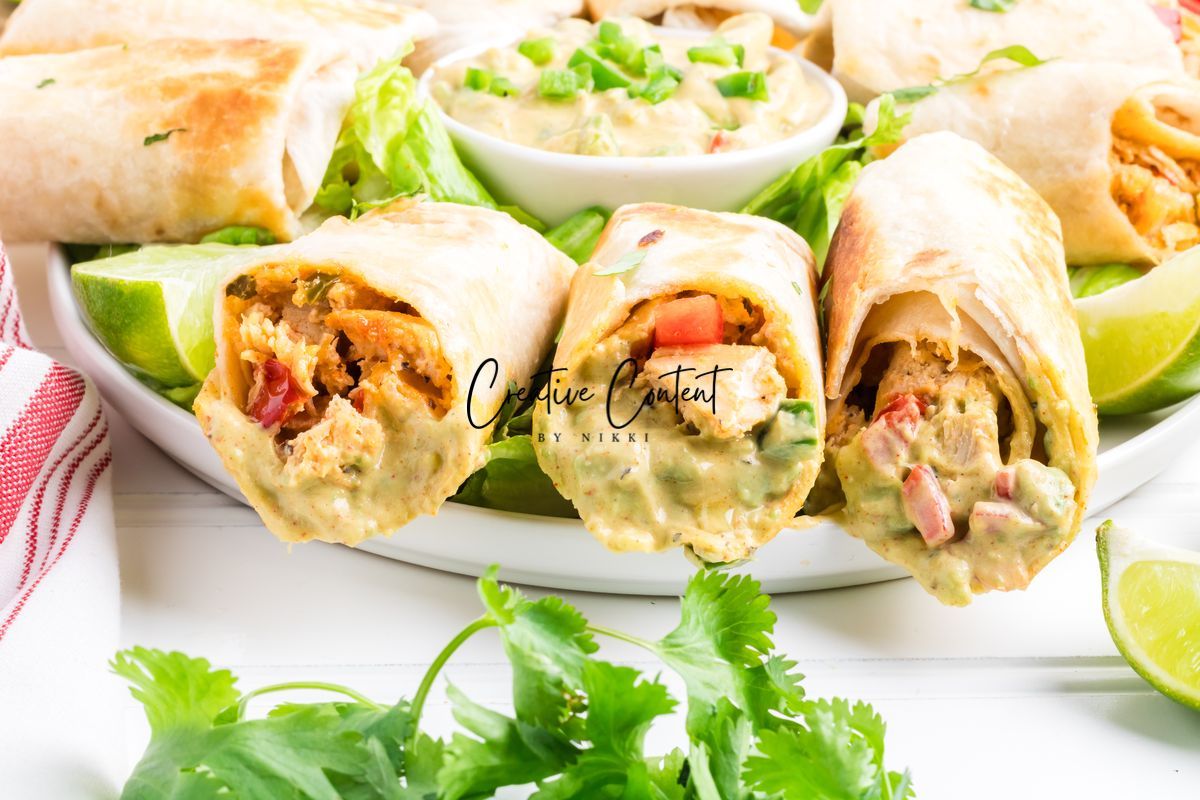 Firecracker Chicken Wraps - Set 2 of 2