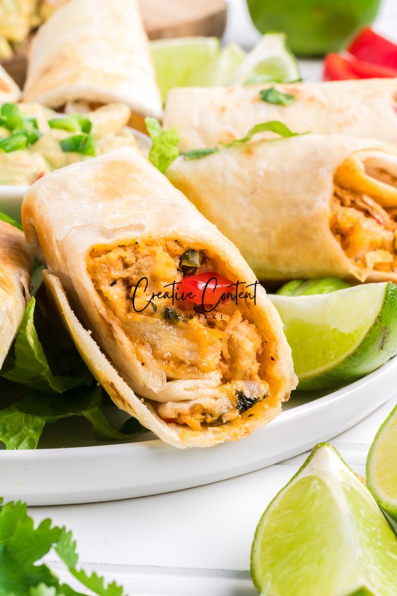 Firecracker Chicken Wraps - Set 2 of 2