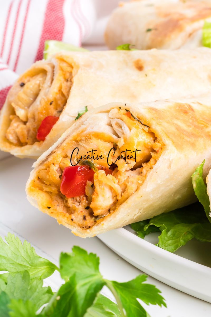 Firecracker Chicken Wraps - Set 2 of 2