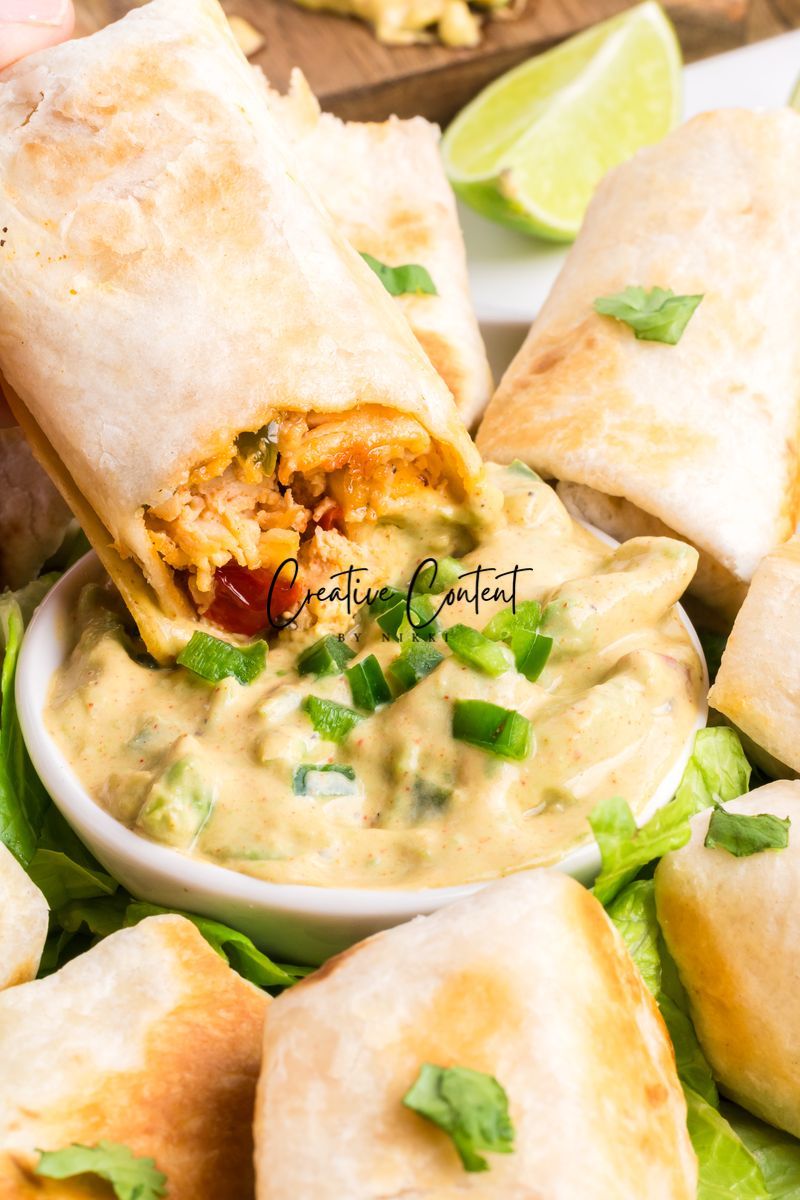 Firecracker Chicken Wraps - Set 2 of 2