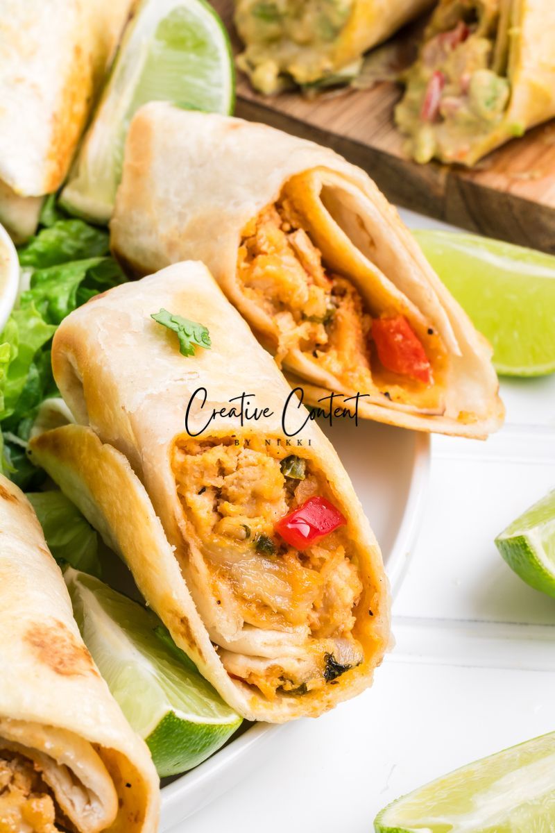 Firecracker Chicken Wraps - Set 2 of 2
