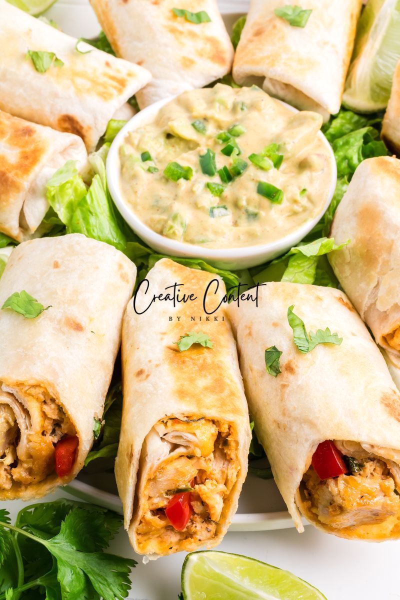 Firecracker Chicken Wraps - Set 2 of 2