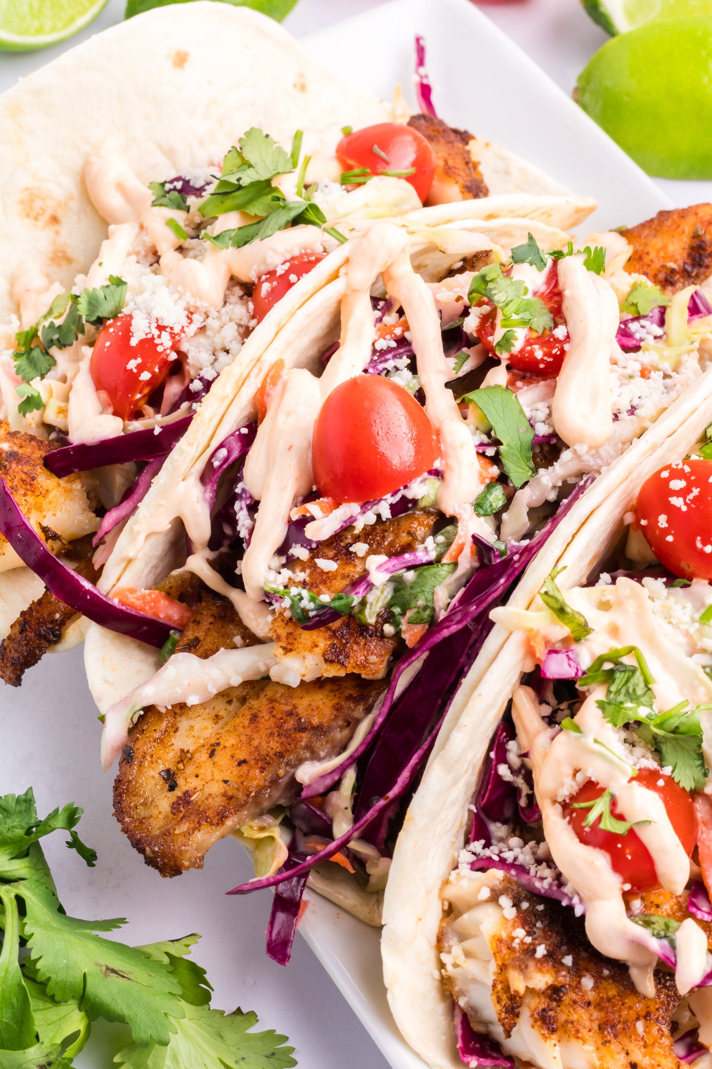 Fish Tacos + Coleslaw + Sauce - Exclusive