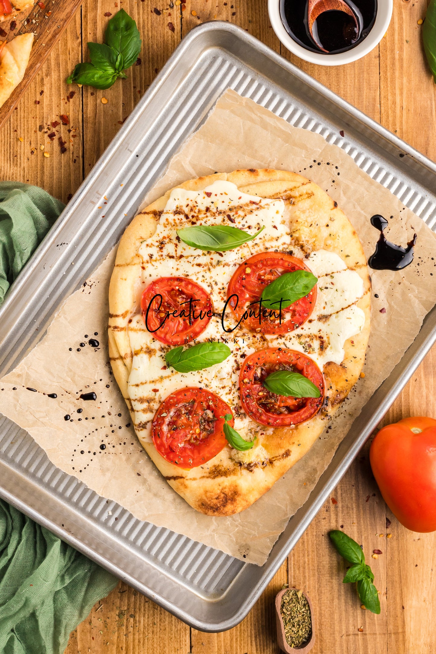 Flat Bread Pizza - Set 2 of 2
