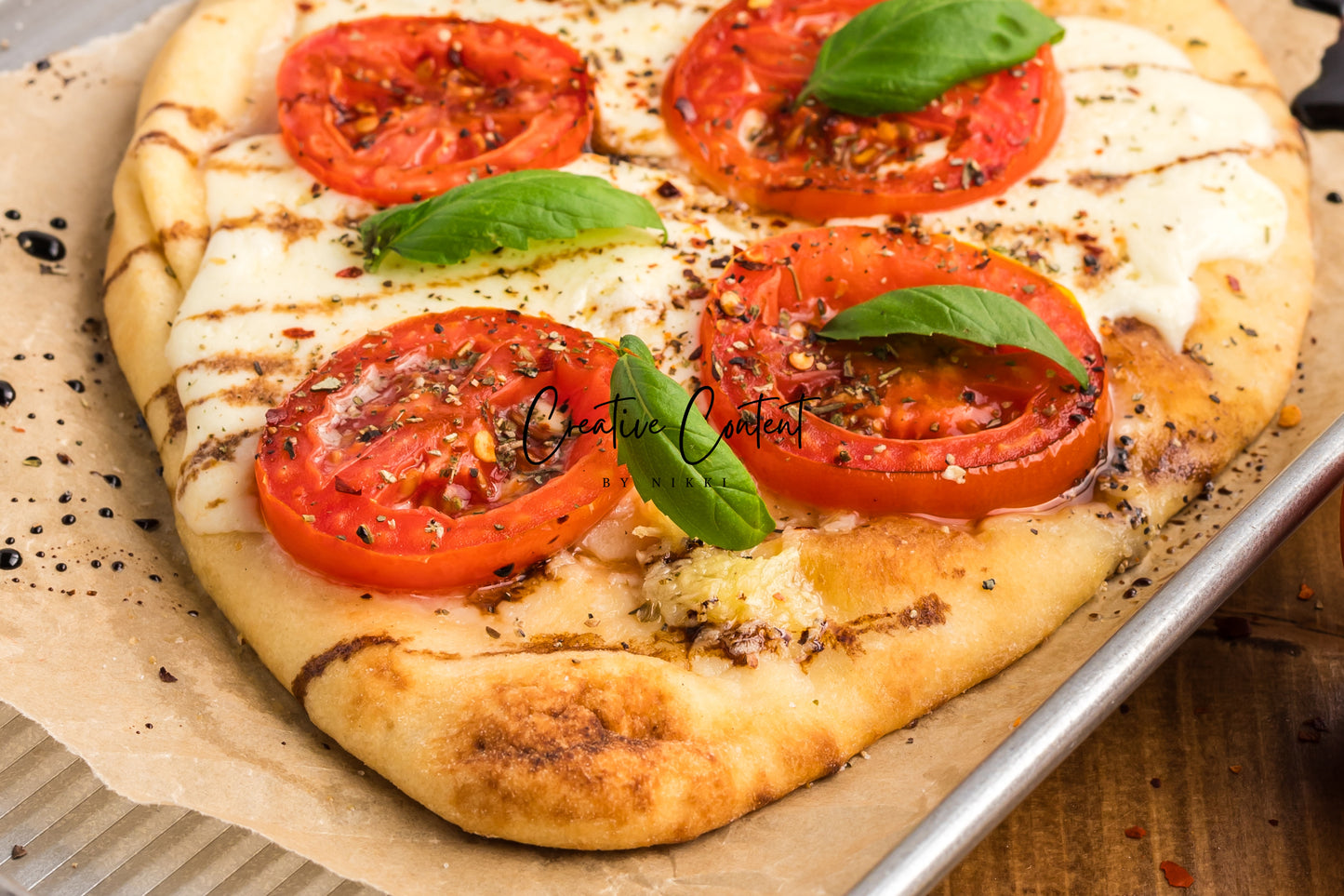 Flat Bread Pizza - Set 2 of 2