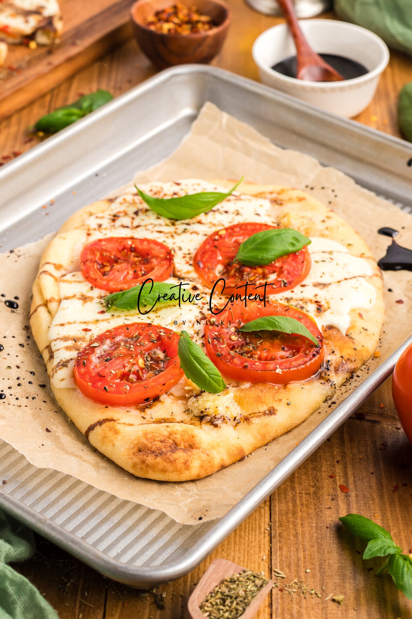 Flat Bread Pizza - Set 2 of 2