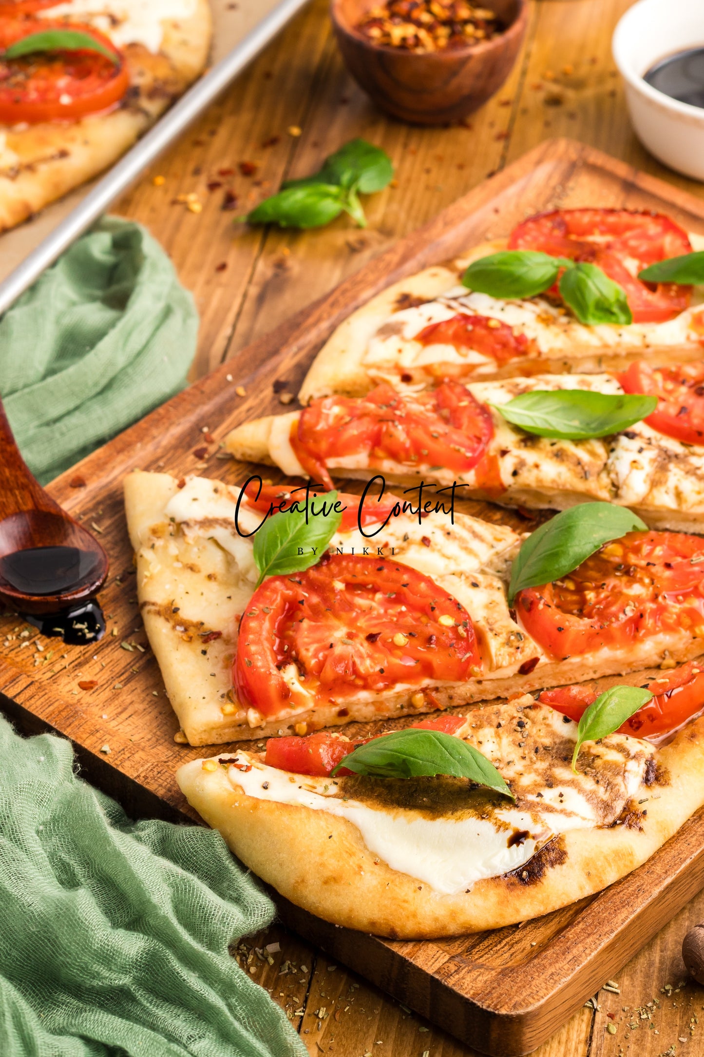 Flat Bread Pizza - Set 2 of 2