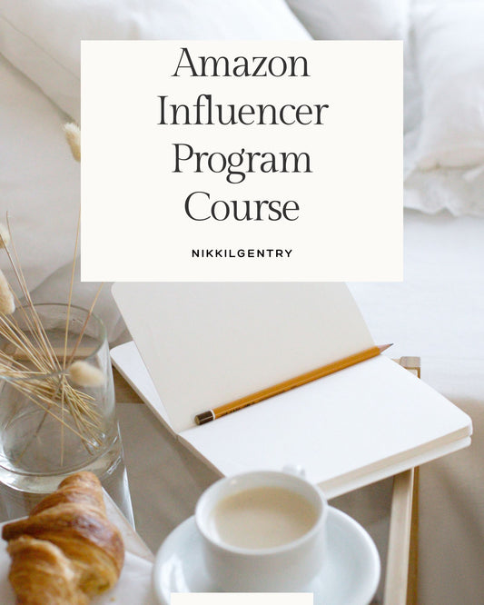 Amazon Influencer Program Course